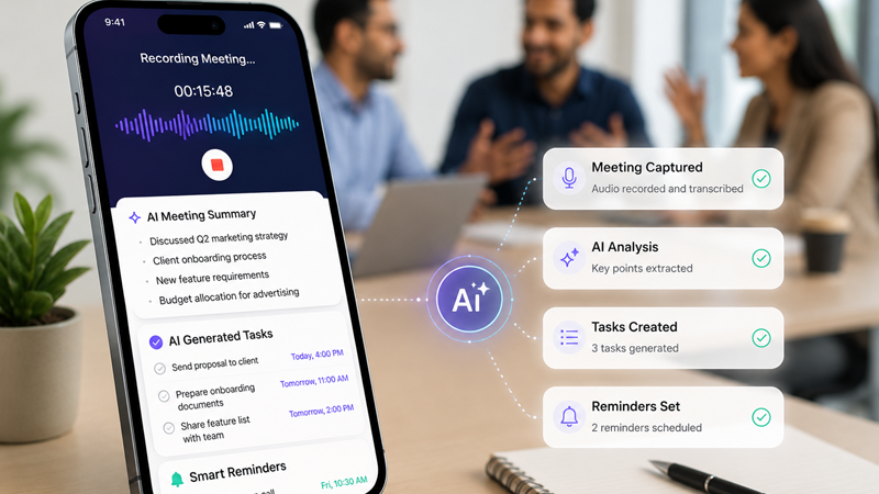Why You Keep Forgetting What Was Discussed in Meetings (And the AI Fix That Actually Works)